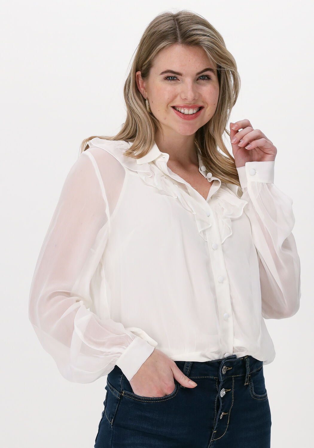 Liu jo bluse weiss Clearance